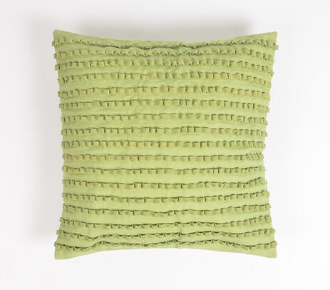 Embellished Lime Pillow