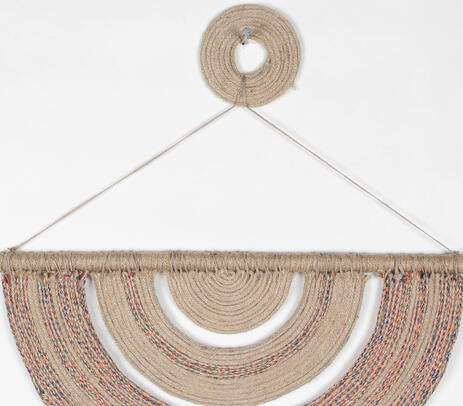 Jute and Cane Wall Decor