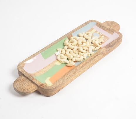 Mango Wood Colourful Platter