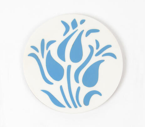 Elegant MDF & Resin Coasters (Set of 4)