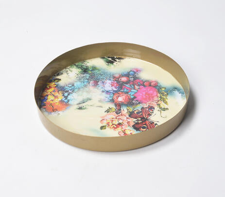 Enamelled Metallic Multiuse Tray