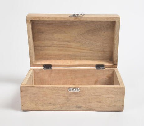 Hand Carved Classic Wooden Box