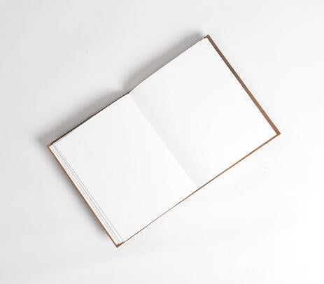 Leather Journal with Metal Charms