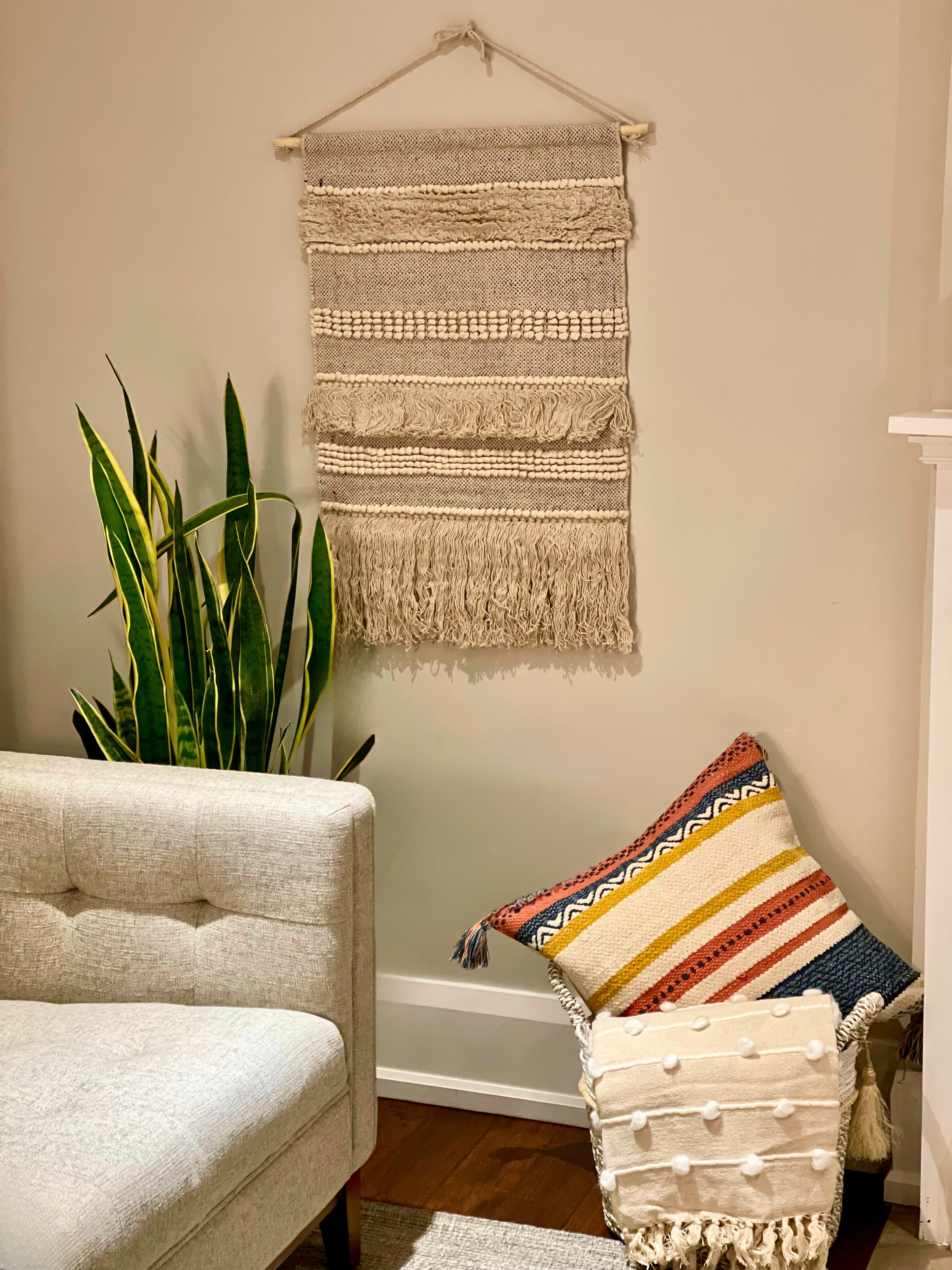 Handwoven Cotton Wall Hanging