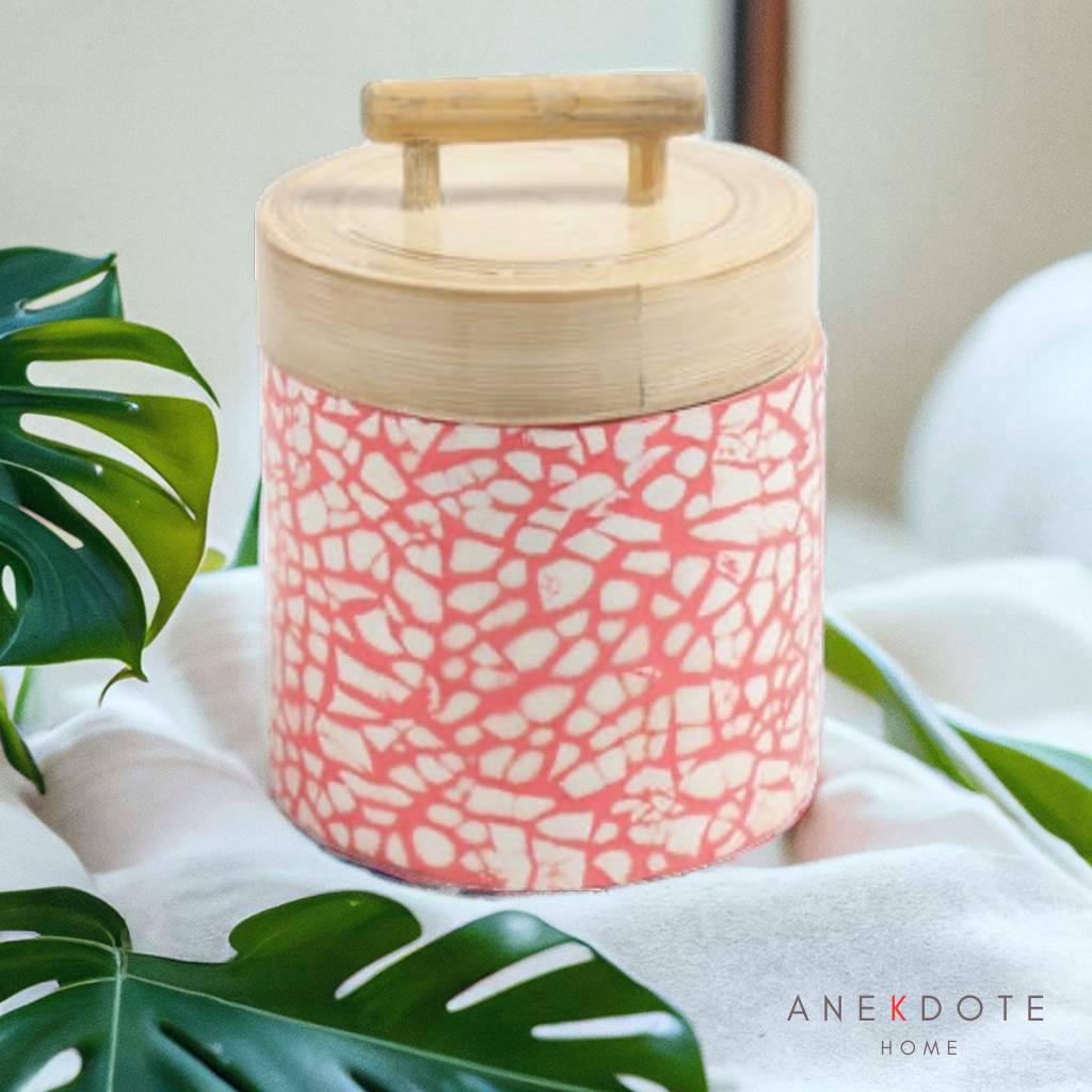 Wooden Canister with Lid