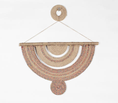 Jute and Cane Wall Decor