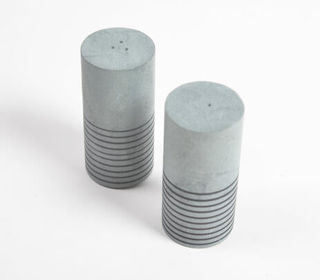 Stone Salt and Pepper Shaker Set