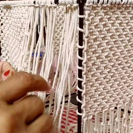 Modern Macrame Two Rods Modern Macrame: A Timeless Craft Revival in Contemporary Design – ANEKDOTE