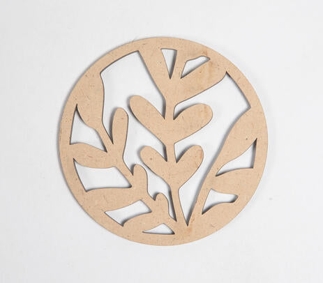 Laser Cut MDF Coasters (Set of 4)