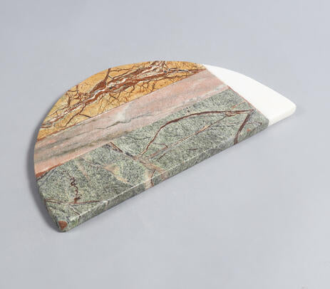 Textured Marble Multicolor Cheeseboard