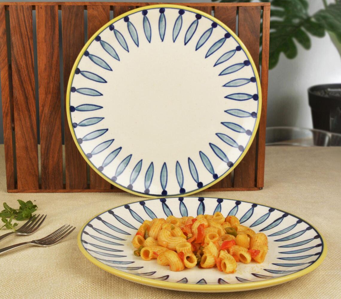 Hand Painted Dinner Plates (Set of 6)